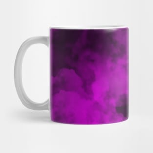 Abstract Pink and Black Watercolor Mug